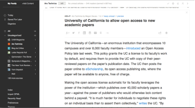 FeedlyReader