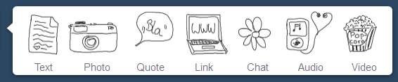 Doodles [Tumblr dash icons]