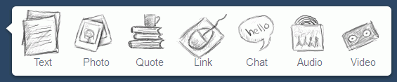 Doodlemenu by RaspberryPie [Tumblr post icons]