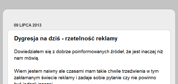 Stoję i patrzę - minimalistic