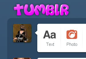 Bright Pink 3D tumblr Bubble Letters Logo
