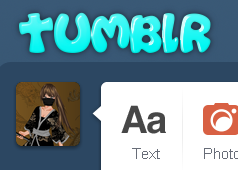 Bright Cyan Teal transp tumblr Bubble Letters Logo