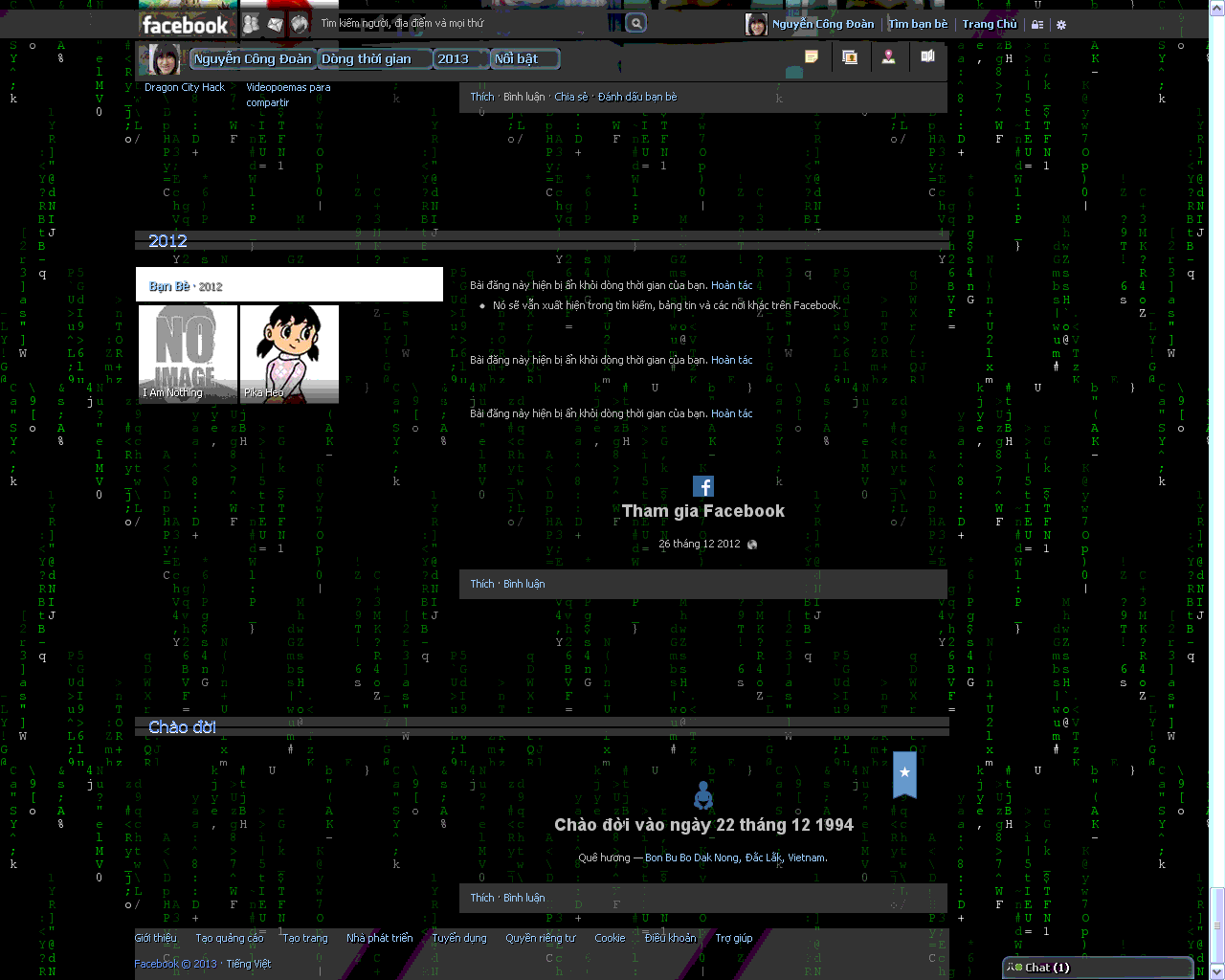 Face Book - Matrix( By Doan)