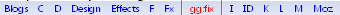 Bookmarks Toolbar   Blue/Folders, Red/Bookmarks