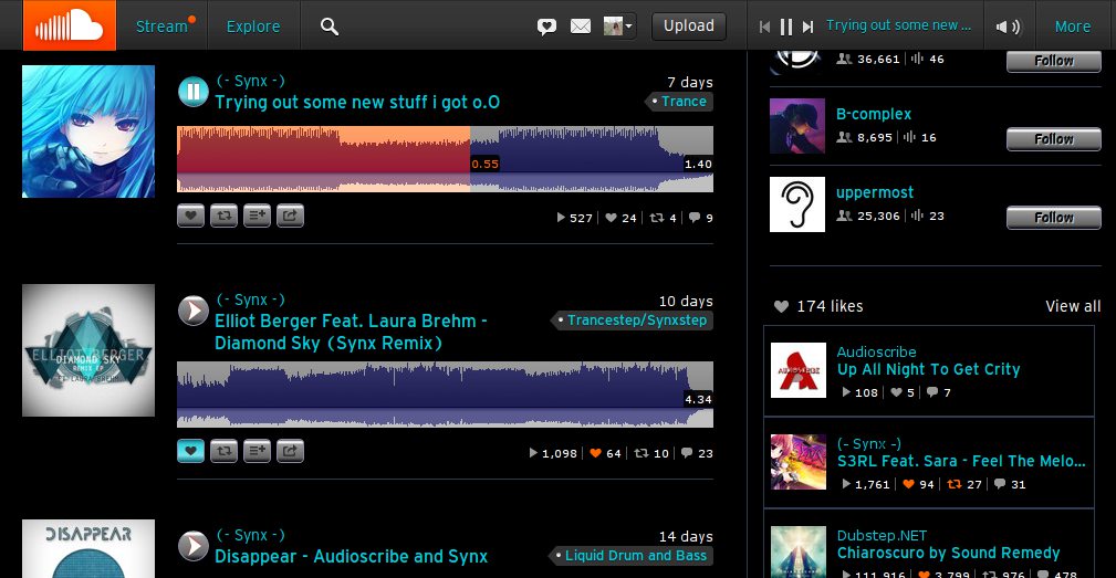 Dark Soundcloud