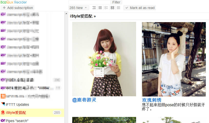 BazQux Reader friendly