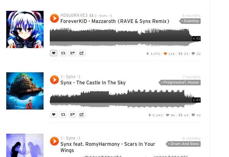 SoundCloud Large Icons
