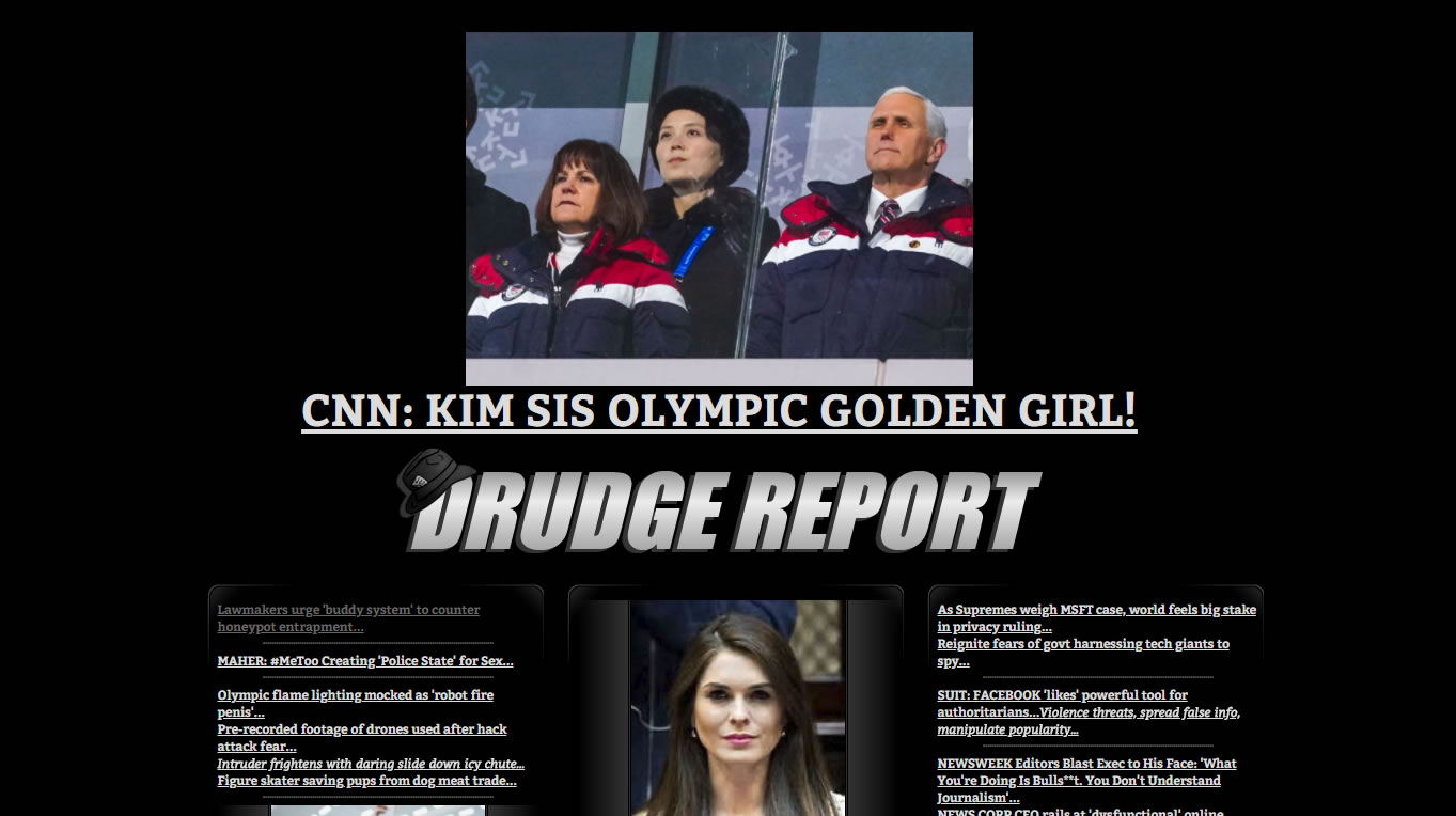 Drudge Report PM