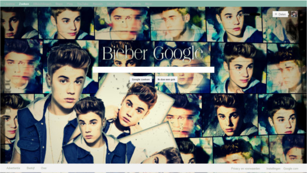 Google - Justin Bieber