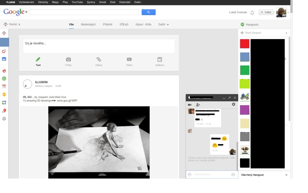 Google Plus - single column Fix