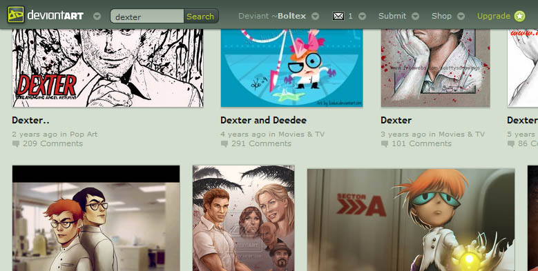 deviantART Fix Search Bar
