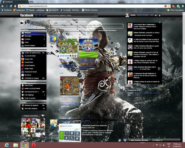 Assassins's Creed IV Black Flag 2 Facebook