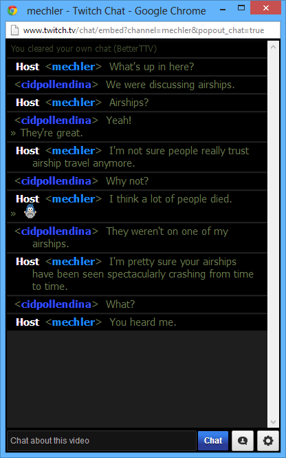 Twitch Chat Darkest_Mage BetterTTV