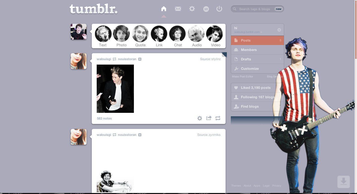 Michael Clifford #2 Tumblr Dashboard | sweetenouis