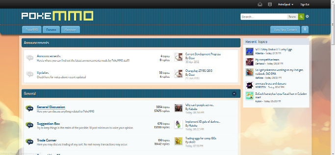 PokeMMO - (Like the website)