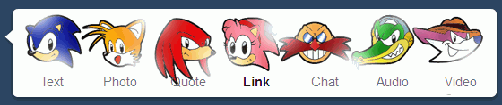 Sonic [Tumblr post icons]
