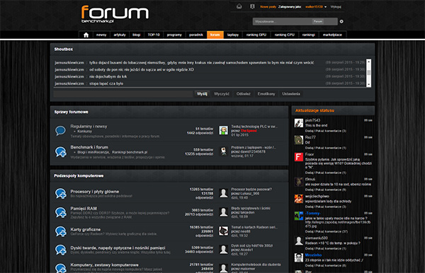 Forum Benchmark.pl Dark One