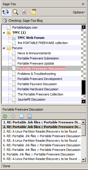 Sage-Too - Feed Item List Toolbar (famfamfam)