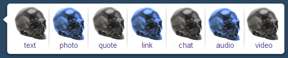 Gleaming skulls [Tumblr post icons]
