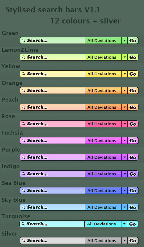 search bar: sea blue