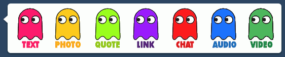 Pac-Man: Ghosts [Tumblr post icons]