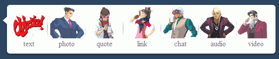 Ace Attorney [Tumblr post icons]