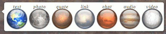 Planets #2 [Tumblr post icons]