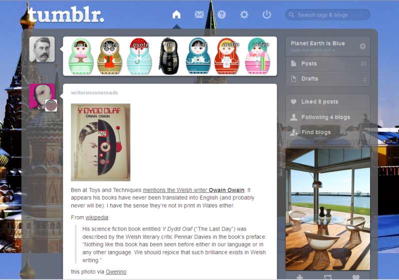 Babushka [Tumblr dash theme]