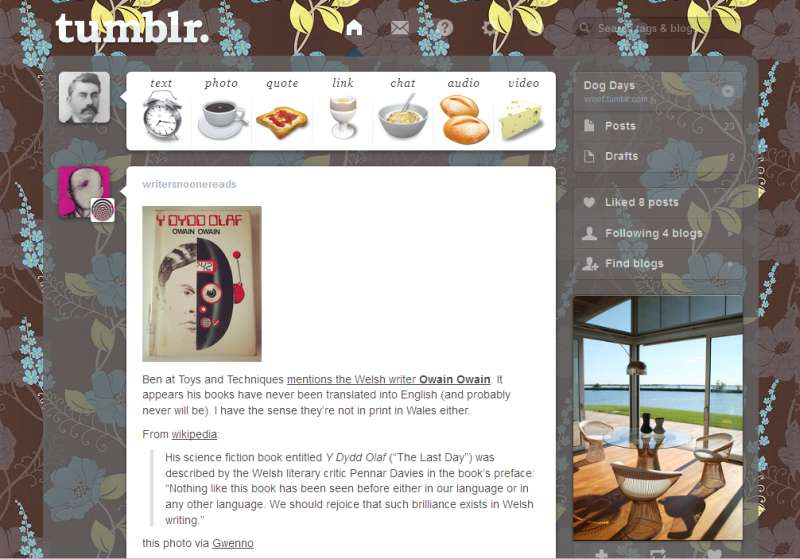 Good Morning [Tumblr dash theme]