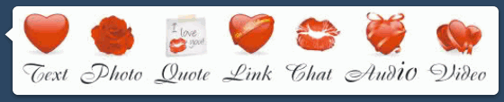 Valentine love [Tumblr post icons]