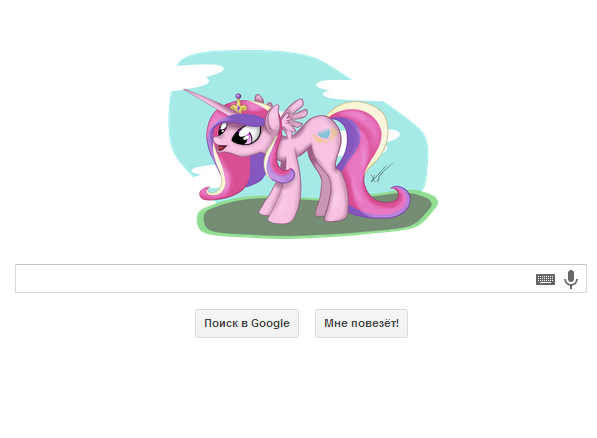 Princess Cadance Logo Google
