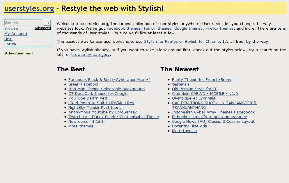 Save your eyes - Change webpage color to gray!