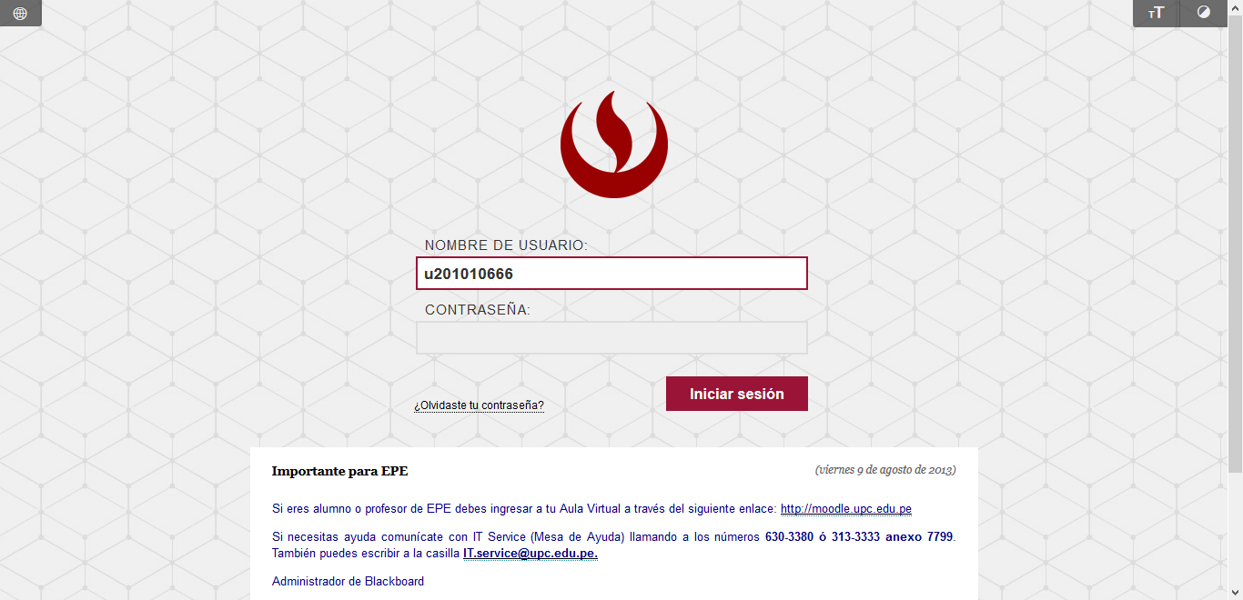 UPC | Blackboard AV