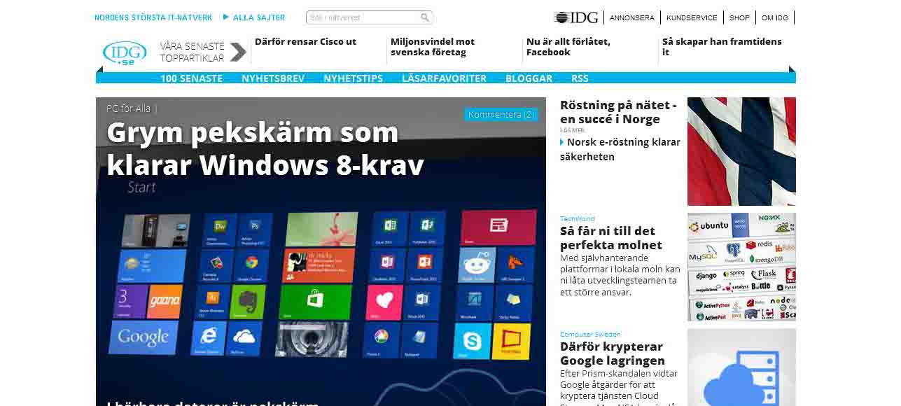 IDG.se – Centered without ads [Read Description]
