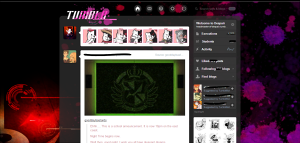Monokuma Dashboard Theme