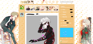 Kuzuryuu Fuyihiko Dashboard theme