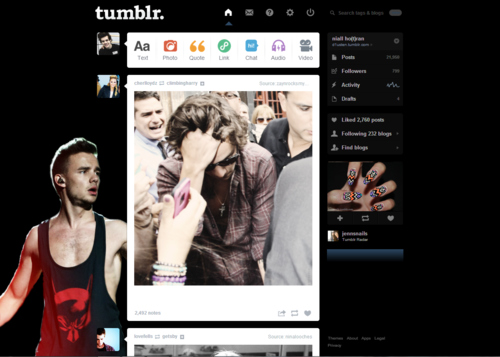One Direction; Liam Payne Tumblr Theme #1