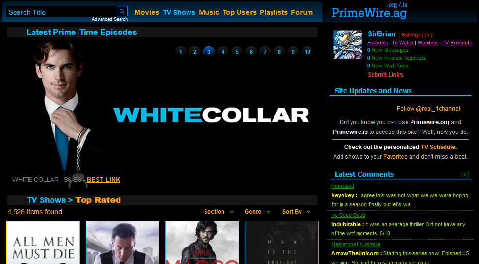 Dark PrimeWire (Complete) by SirBrian + No ads!