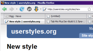 Fix tabbar with TabMixPlus and Firefox 2 reloaded