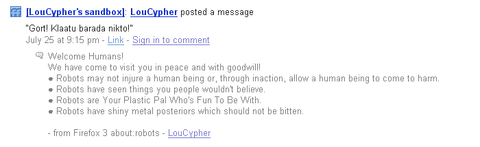 FriendFeed - Allow viewing multiple-line comments