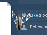 Castiel, hanging [Tumblr permalink icon]