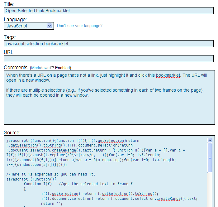 Snipplr - Nicer fonts, easier editing, fewer ads