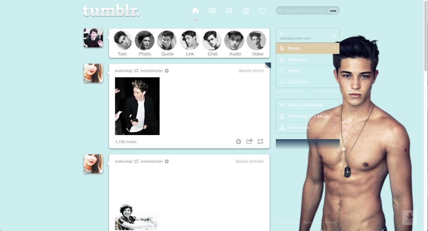 Francisco Lachowski Tumblr Dashboard | sweetenouis