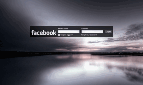 Facebook: Custom Login, choose an image