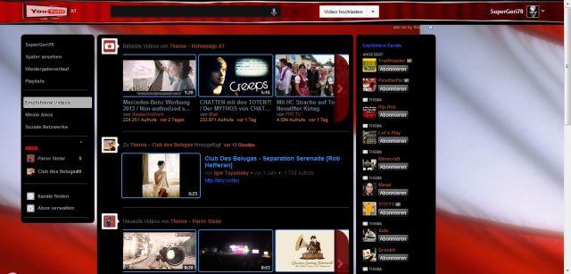 YouTube Austria Theme