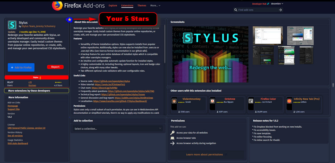 Mozilla Addon Widescreen NEW design v.137