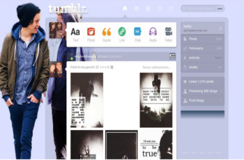 Larry Tumblr Dash Theme