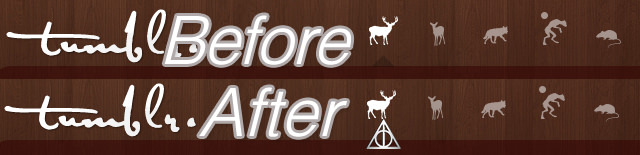 tumblr pointer Harry Potter Deathly Hallows Silver