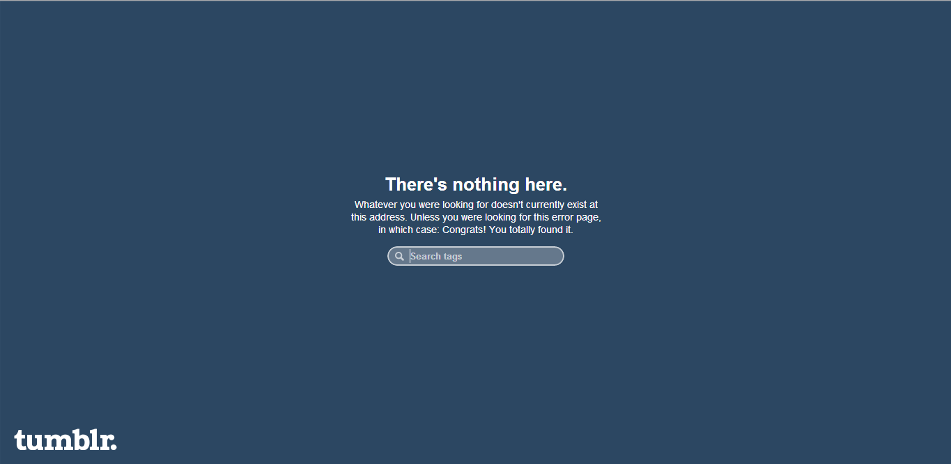 no flashy error page