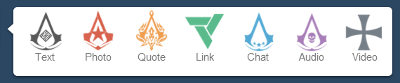 Tumblr - Assassin's Creed Insignia Dashboard Icons